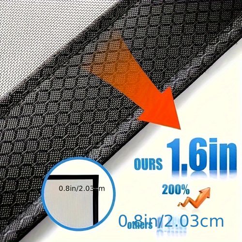 Magnetic screen door