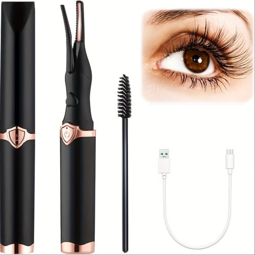 🔥Heating eyelash curler