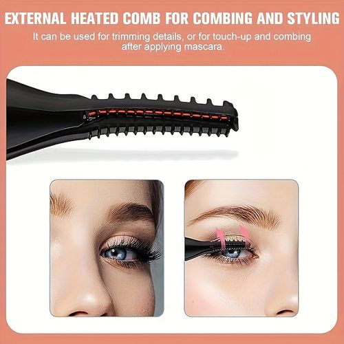 Heating eyelash curler