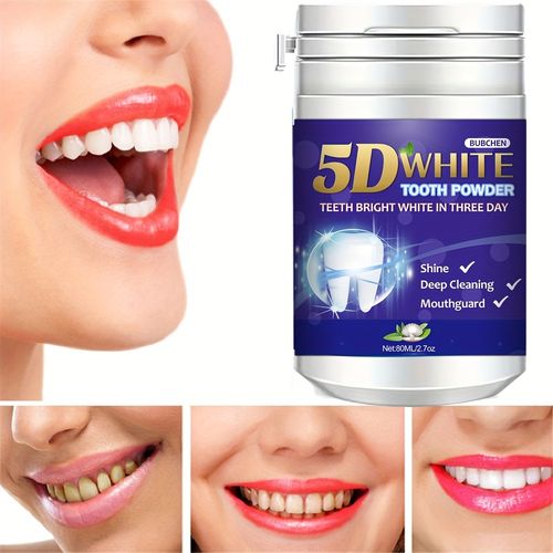 Tooth whitening powder