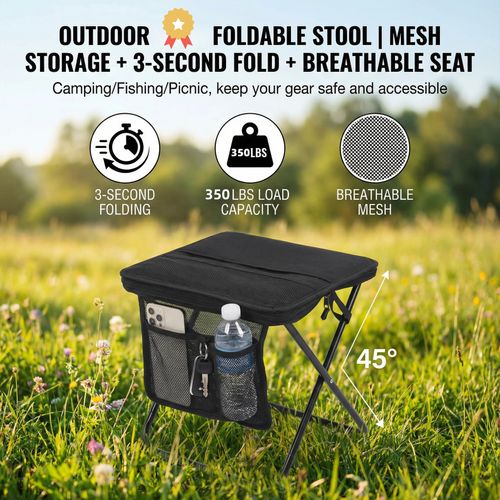 Outdoor folding stool