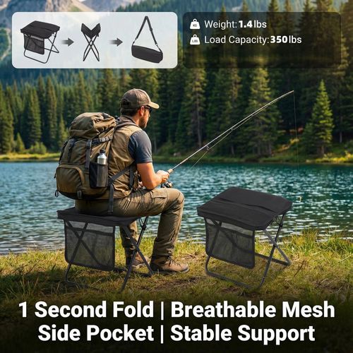 Outdoor folding stool
