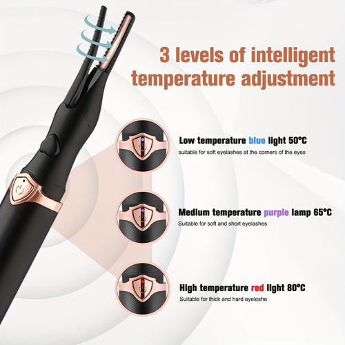 Heating eyelash curler