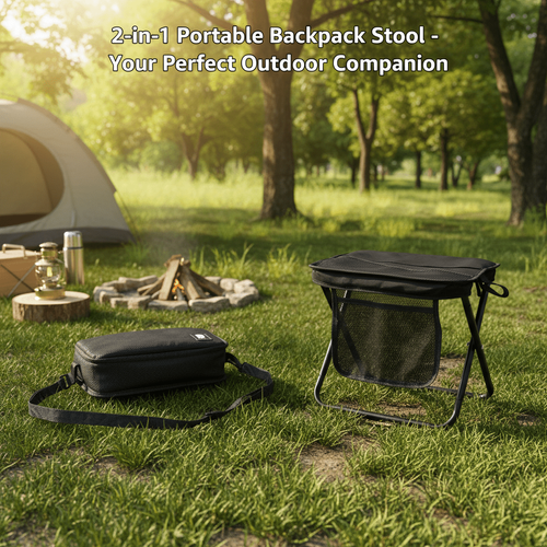 Outdoor folding stool