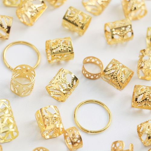 🔥80pcs hair rings