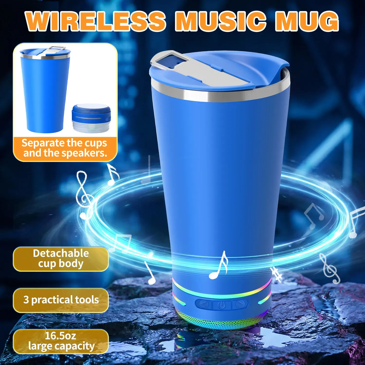 Music water cup