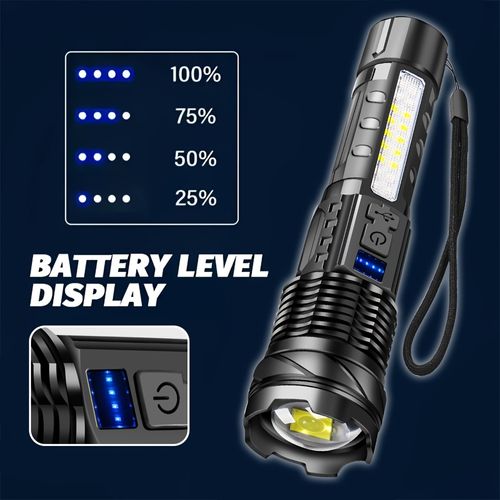 🔥LED Strong Light Flashlight