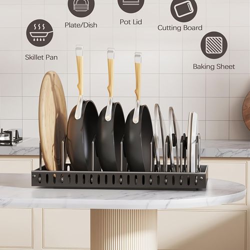 🔥Pot lid storage rack