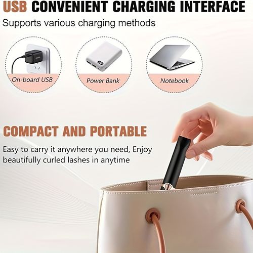 Heating eyelash curler