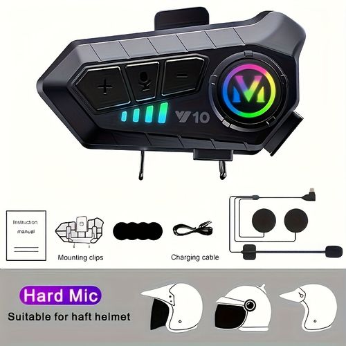 Helmet Bluetooth Earphones