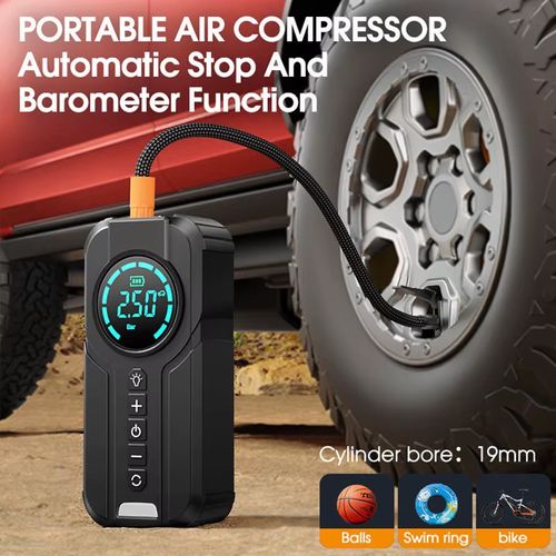 Portable car emergency starting power supply with inflation pump, car battery emergency power pack, portable car starting power supply