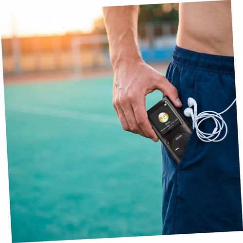 Aluminum Alloy  MP3 -Player with 1. LCD Screen, Slim Portable Lossless HiFi Sound Player for Walking Sports