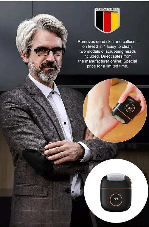 Finally say goodbye to dead skin! Once the foot scrubber is used, my feet are tender and smooth like baby skin ~😍 Super easy to love yourself a little more!