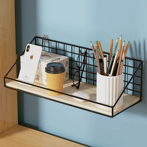 No Drill Wall Shelf