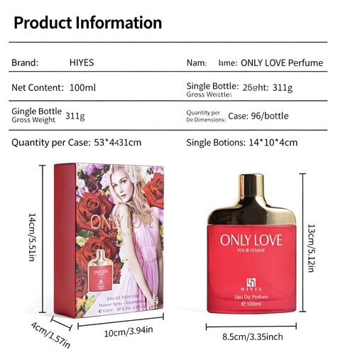 ONLY LOVE 100ml Perfume