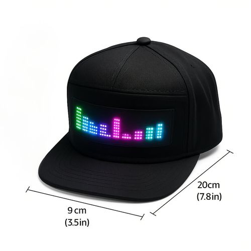 LED Message Display Party Cap