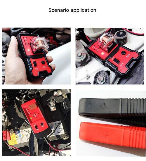 Car battery tester 12V relay battery tester 4, 5 pin switch fast detection