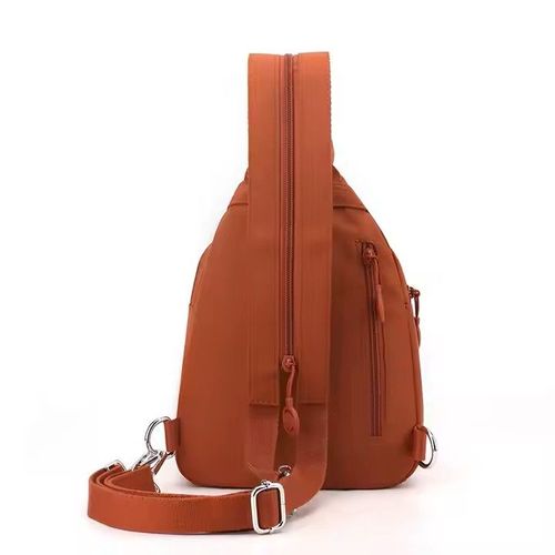 Lightweight nylon oxford shoulder bag, fashionable and versatile messenger bag, women's trendy portable small square bag, commuter underarm bag