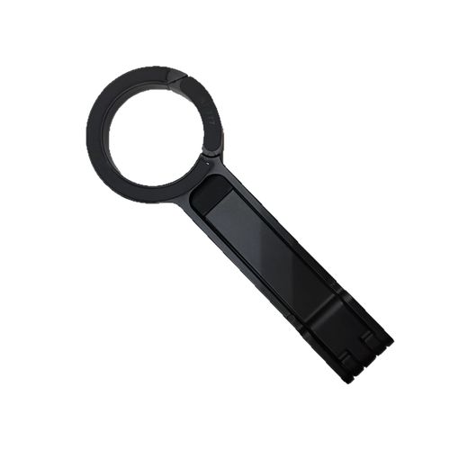 Magnetic rotating carabiner bracket Magsafe mobile phone tripod Portable desktop live photography bracket 360° adjustable non-slip shooting artifact