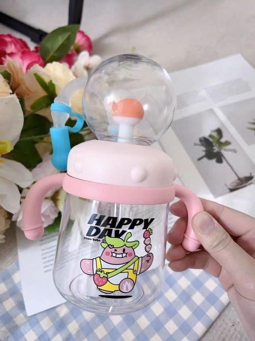 Flash Deal Whale Spray Kids Water Bottle with Straw｜Leak-Proof & Anti-Choking Design｜Fun Summer Cup for Preschool, Baby Training Cup｜Home & Travel Sippy Cup