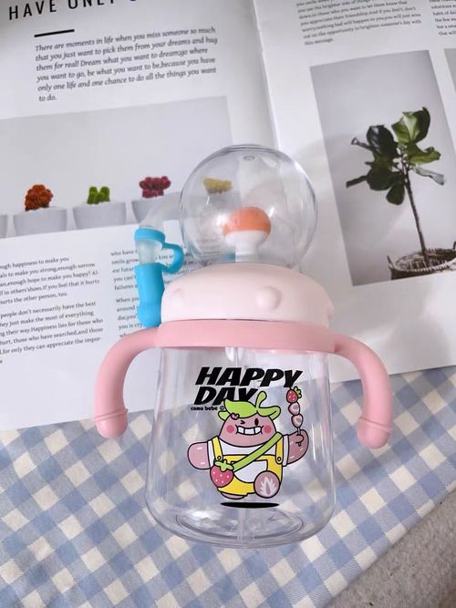 Flash Deal Whale Spray Kids Water Bottle with Straw｜Leak-Proof & Anti-Choking Design｜Fun Summer Cup for Preschool, Baby Training Cup｜Home & Travel Sippy Cup