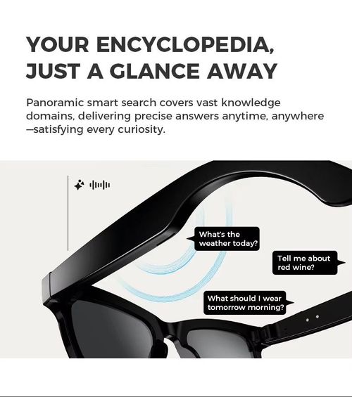 M01 smart glasses support 5-megapixel photography + Bluetooth calls, AI real-time translation recognition, and built-in 32g memory（delivery in 3 days）