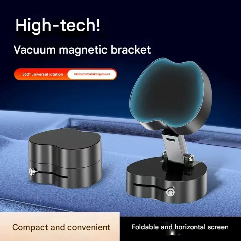 New vacuum adsorption mobile phone holder desktop magnetic retractable folding car holder retractable lazy portable holder