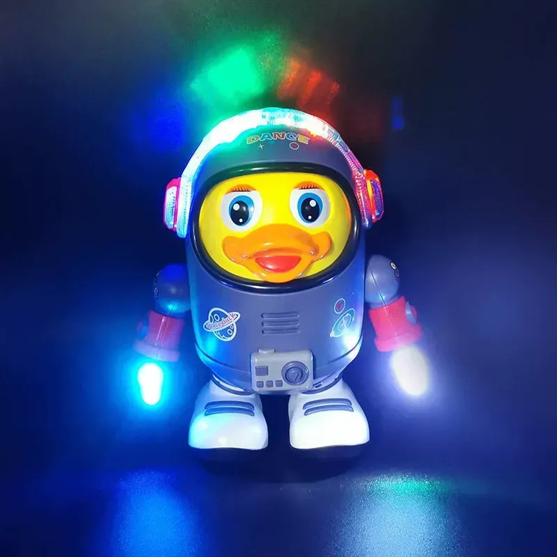 Electric Dancing Space Duck Toy– Singing & Glowing Robot for Kids, Interactive Musical Toy for Boys & Girls, Perfect Birthday gift（delivery in 3 days）