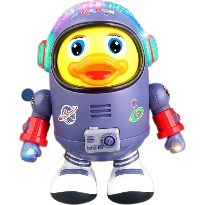Electric Dancing Space Duck Toy– Singing & Glowing Robot for Kids, Interactive Musical Toy for Boys & Girls, Perfect Birthday gift（delivery in 3 days）