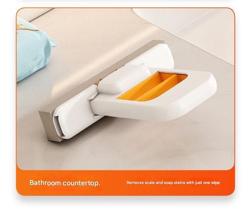Hands-free small mop desktop coffee table cleaning absorbent foldable durable sponge handheld rubber cotton mop