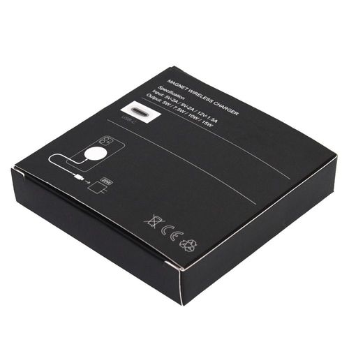 Magsafe magnetic wireless charger suitable for Apple mobile phone 15W wireless fast charging two-in-one interface round