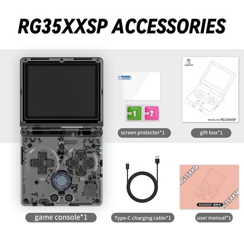 RG35XXSP flip retro game console IPS HD screen flip GBA pocket mini version handheld