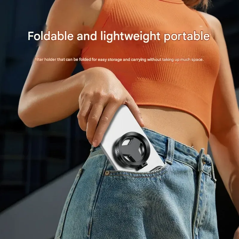 Magnetic mobile phone polarizing filter (CPL), anti-reflective polarizing filter, optical coating, starlight high-definition photography filter.