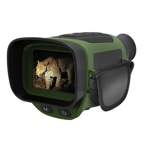 High-resolution monoculars with video and photography capabilities, birdwatching scope with high digital magnification, DT19 infrared night vision device.