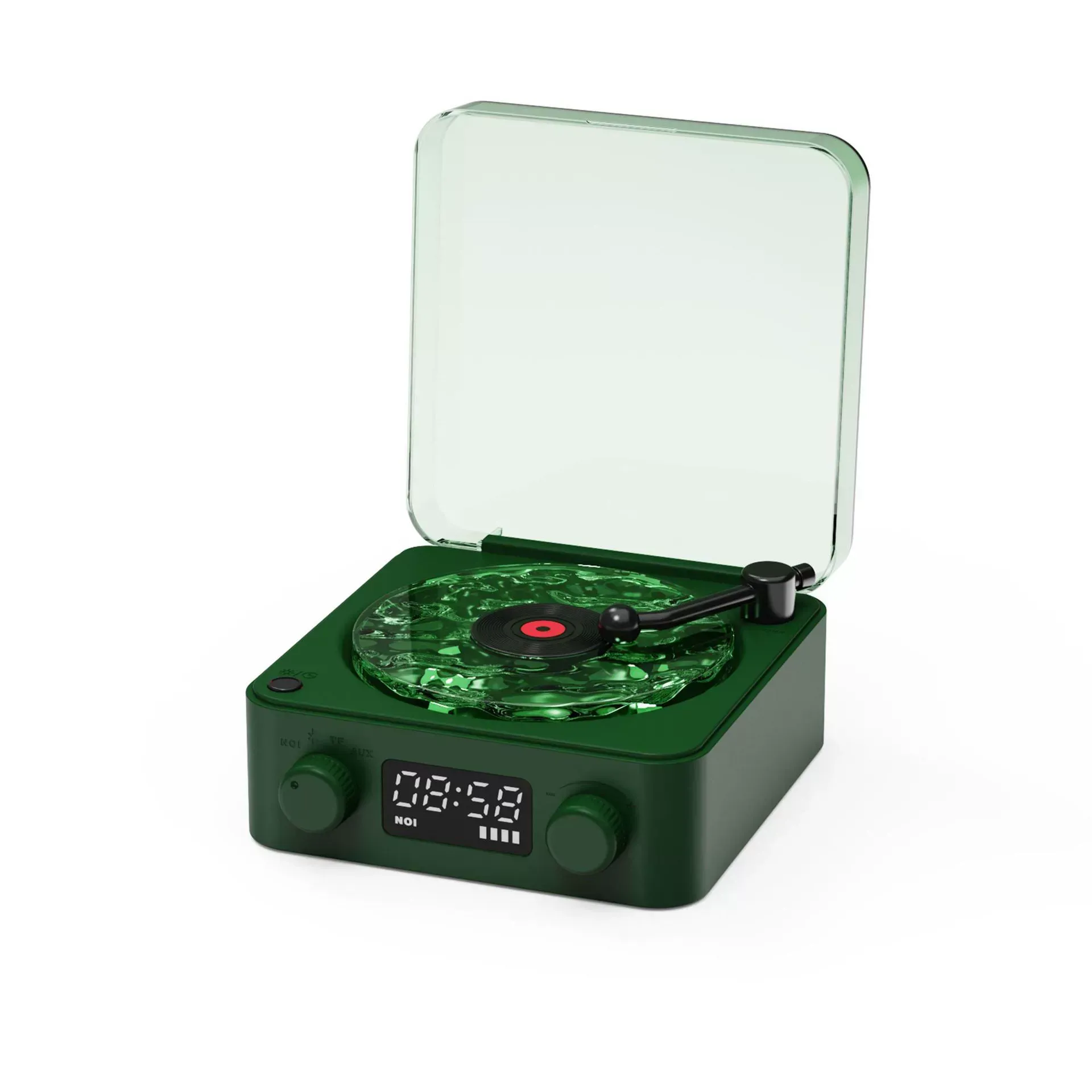 New KAWOO Wireless Retro Bluetooth Speaker with White Noise Function for Bedroom Use