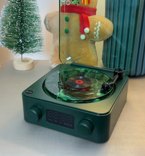 New KAWOO Wireless Retro Bluetooth Speaker with White Noise Function for Bedroom Use