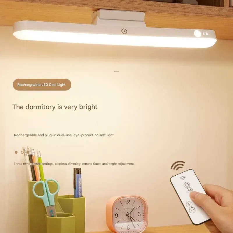 Cool LED Desk Lamp, Magnetic Bedside Lamp, Dormitory Essential, Student Study Lamp, USB Makeup Lamp