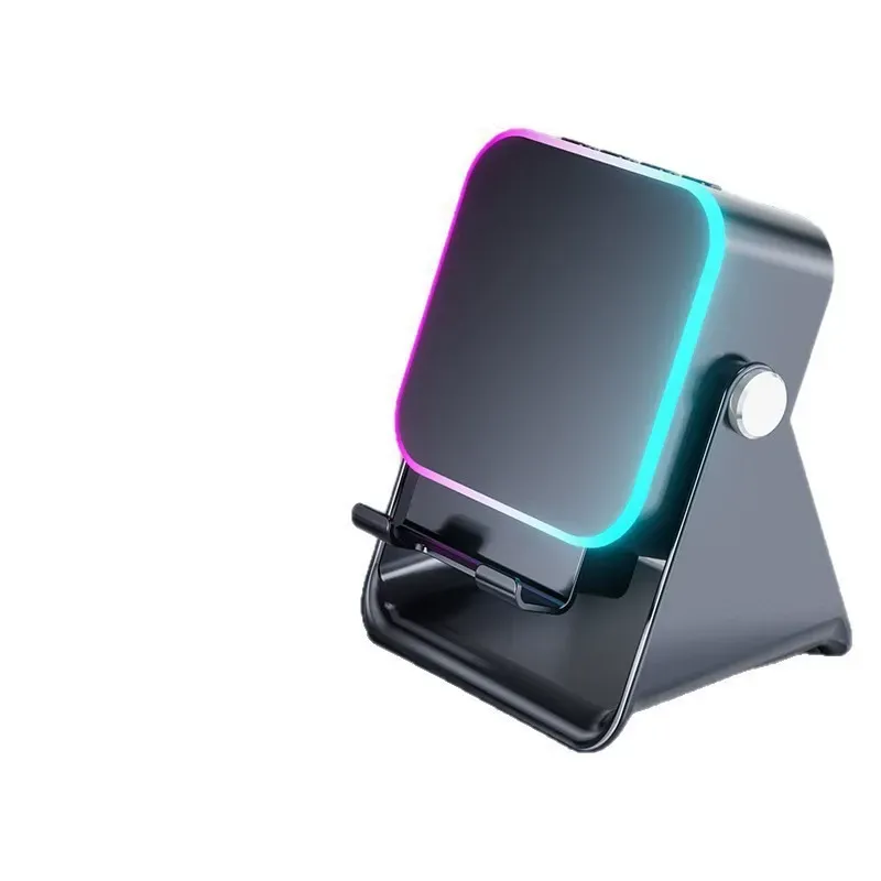 Hot-selling cross-border wireless sensor speaker technology bedroom e-sports rechargeable original KTV multi-functional phone holder