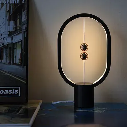 The popular magnetic balance lamp, Henglamp bedside lamp, features a high-end ambient lighting design.