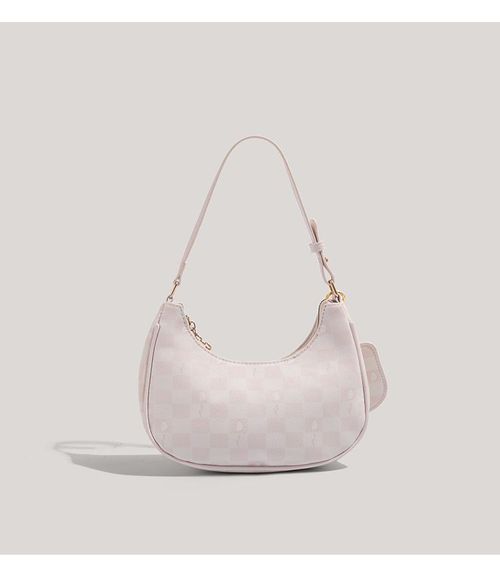 New fashionable women's handbag with a unique design, versatile and stylish, high-value single shoulder crescent shape, perfect for commuting.