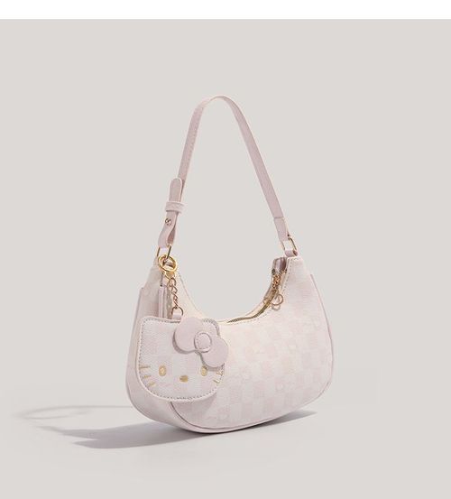 New fashionable women's handbag with a unique design, versatile and stylish, high-value single shoulder crescent shape, perfect for commuting.