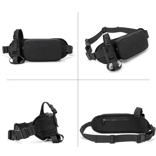 Outdoor sports running waist pack, water bottle waist pack, ultra-lightweight, wear-resistant, waterproof nylon mobile phone waist pack.