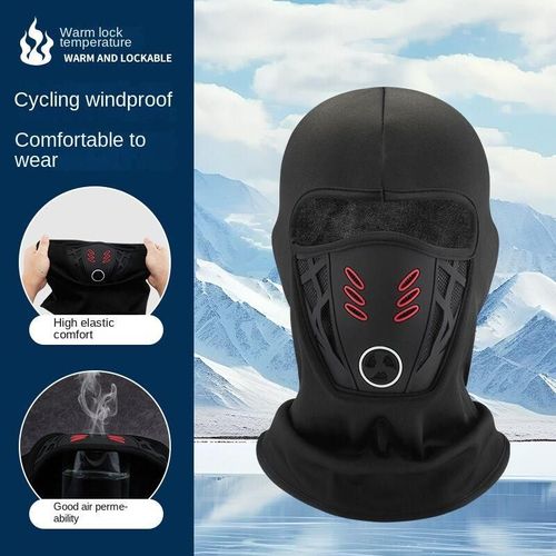 Cycling warm and anti-fog face mask, suitable for motorcycle riding, cycling, and skiing, a windproof and soft outdoor riding headwear.