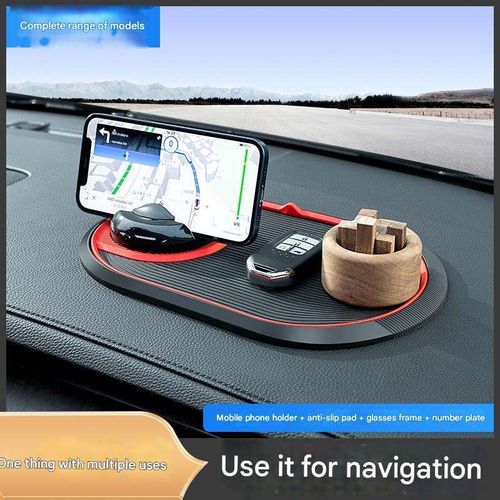 Multifunctional 4-in-1 car phone anti-slip mat, so practical! You deserve a car holder.