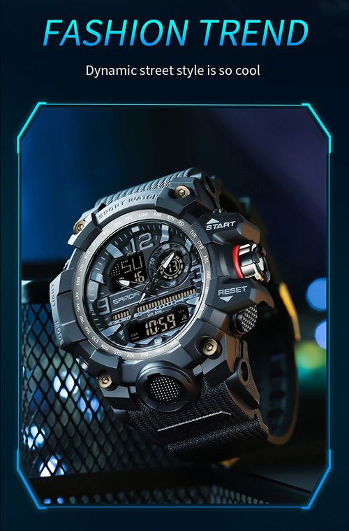 Best-selling, fashionable, multi-functional electronic watch for men and women, featuring outdoor use, luminous display, and water resistance.