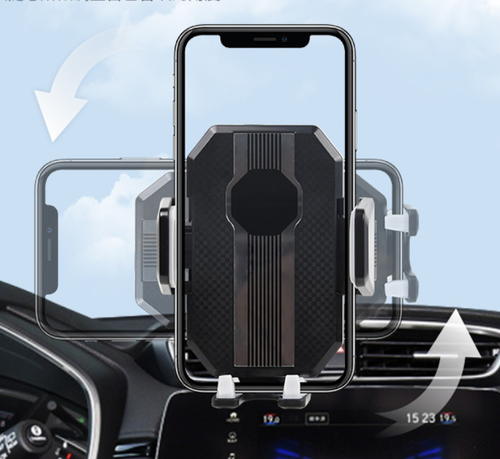 New car phone holder with vacuum suction cup, suitable for car center console navigation, dashboard, and all-purpose support.