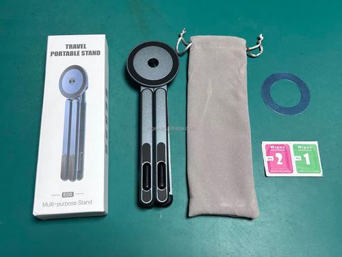 Mini aluminum alloy portable folding laptop tablet stand, handheld selfie stick, and magnetic desktop phone holder.