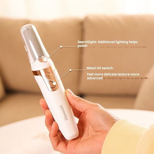 Electric foot grinder, rechargeable, multi-functional, waterproof, removes dead skin and calluses, automatic foot care device.