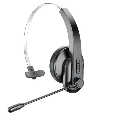 Over-Ear Bluetooth Wireless Headset with Microphone — Clean and Crystal-Clear Sound Quality