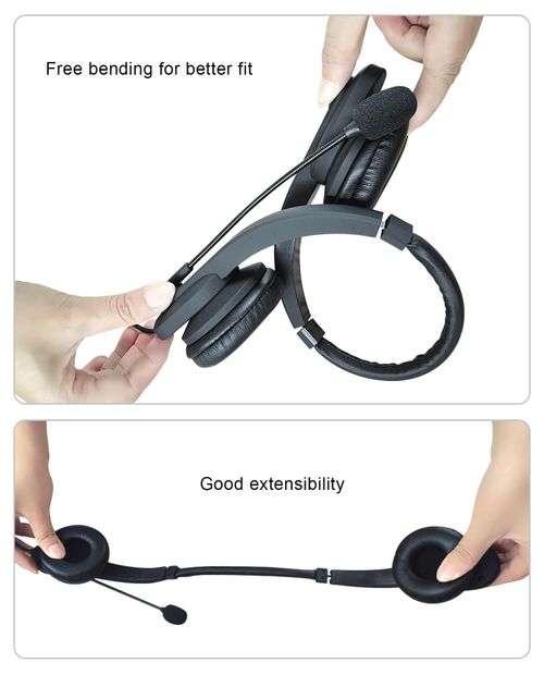 Over-Ear Bluetooth Wireless Headset with Microphone — Clean and Crystal-Clear Sound Quality